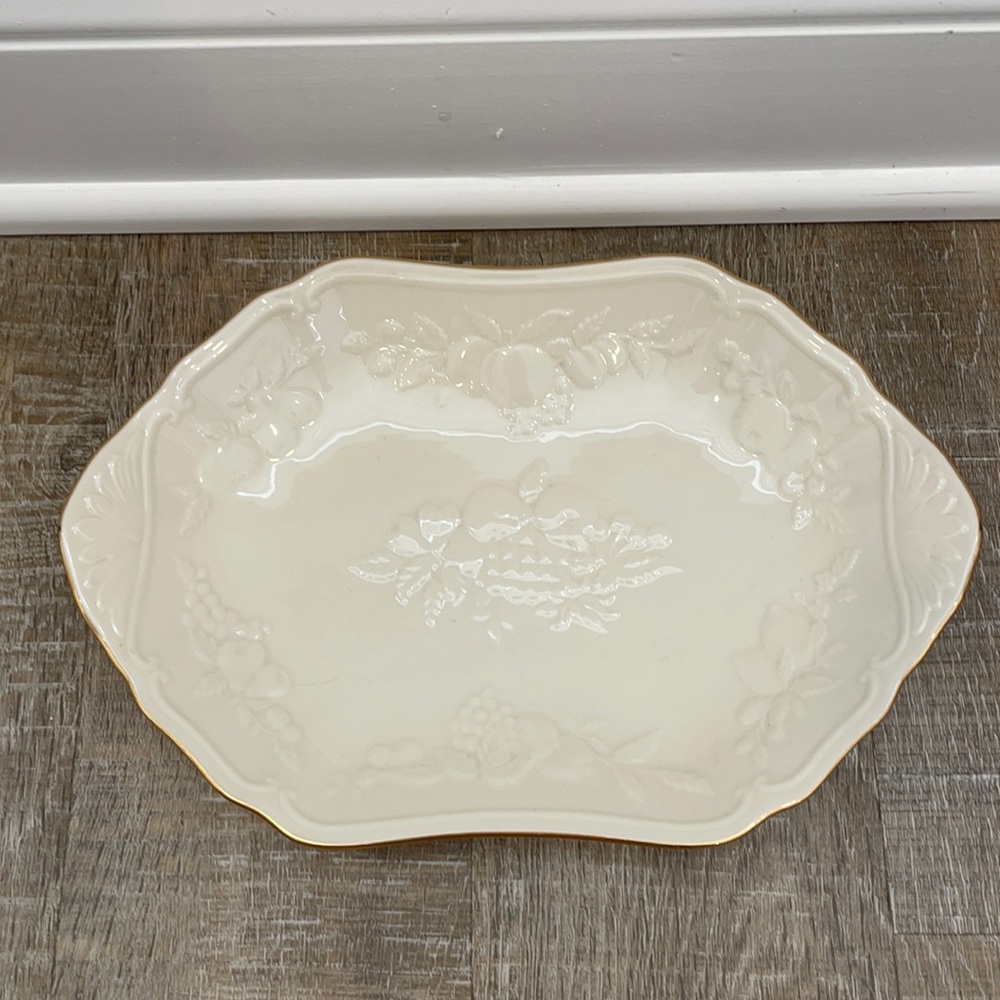 Lenox Cream Candy Dish